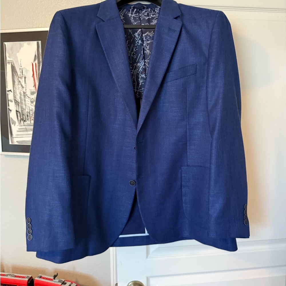 Men's Blue Nautica Blazer- 46 R
